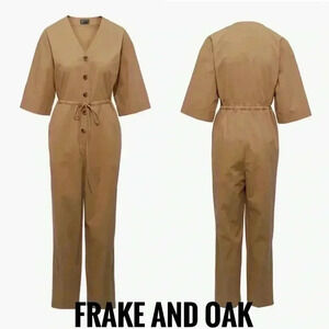 BNWT  Frank and Oak Women’s The Kapok Jumpsuit size L